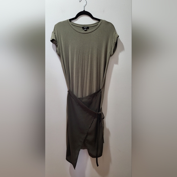 RUDSAK Dresses & Skirts - RUDSAK Asymmetrical Olive Dress